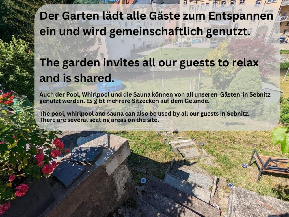 Hw1 - Urlaubsmagie - Sauna&Whirlpool Zum Entspannen Sebnitz Exterior foto